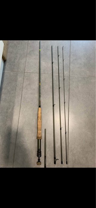 Caña de pesca Greys GR80 Streamflex Plus 9'6 3#