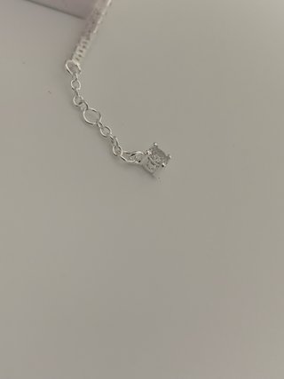 Pulsera Pandora Lazo Azul Brillantes