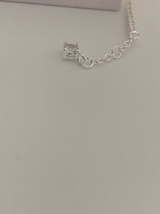 Pulsera Pandora Lazo Azul Brillantes