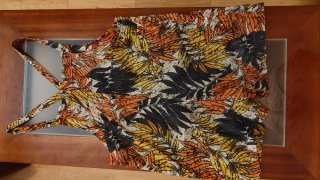 Peto estampado hojas