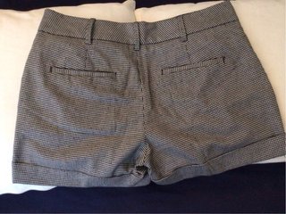 Zara , Shorts a Pied de Poule B/N tg M