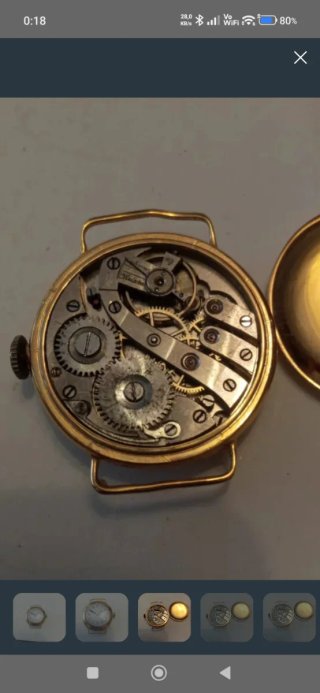 Reloj antiguo Vulcain 1915