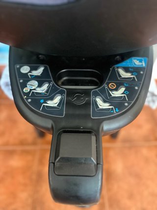 Silla de coche giratoria para bebé