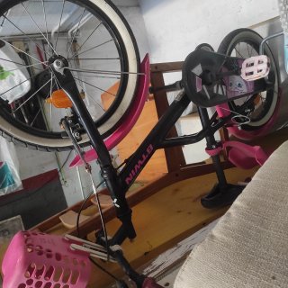Bicicleta infantil BTWIN rosa