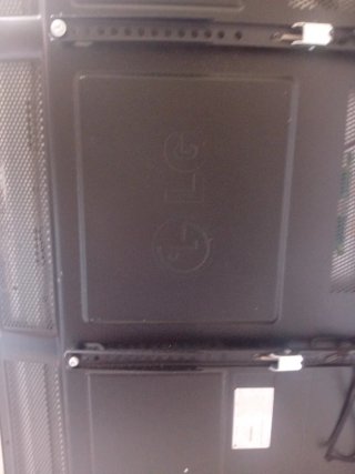 Televisión LG Negra