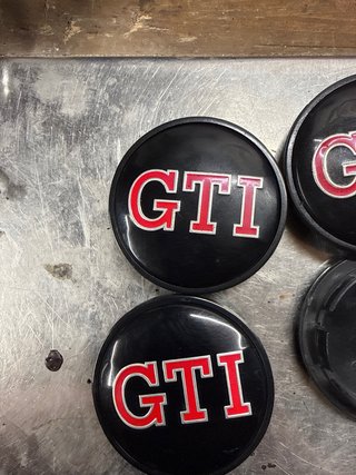 Tapas de buje GTI Volkswagen (4 unidades)