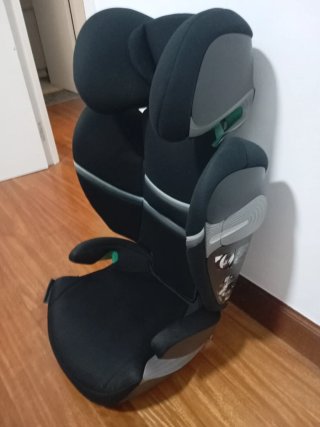 Silla coche Isofix negra