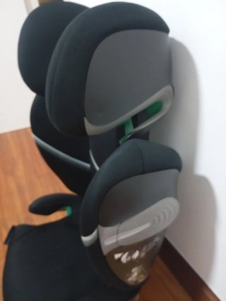 Silla coche Isofix negra