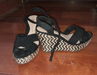 Sandalias cuña Zara Talla 38