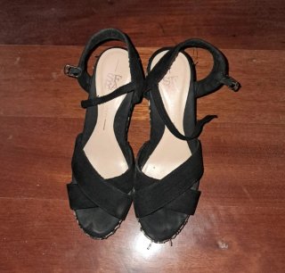Sandalias cuña Zara Talla 38