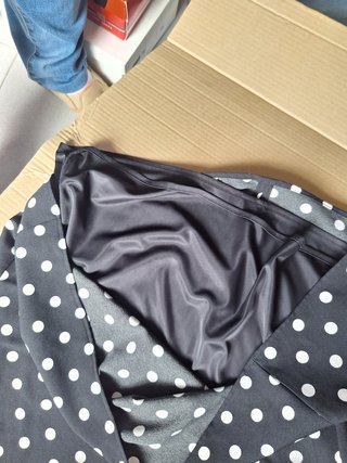 Vestido lunares talla 40