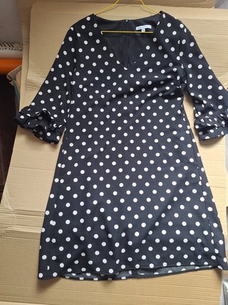 Vestido lunares talla 40