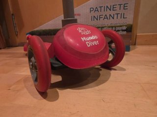 Patinete Infantil Rojo 3 Ruedas