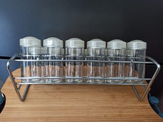 Especiero Metálico con 12 Botes