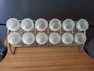 Especiero Metálico con 12 Botes