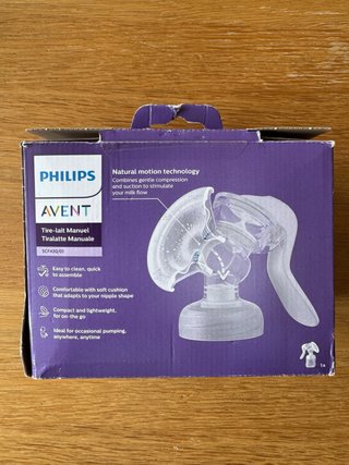 Sacaleches Manual Philips Avent