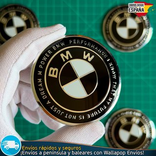 Emblema BMW 60mm M Power Tapacubos Tapas Llantas