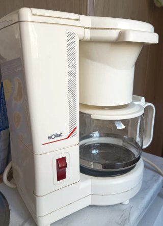 Cafetera Solac Goteo + Hervidor Agua