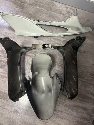Carenados Jog R/RR Nuevos Negro Brillante