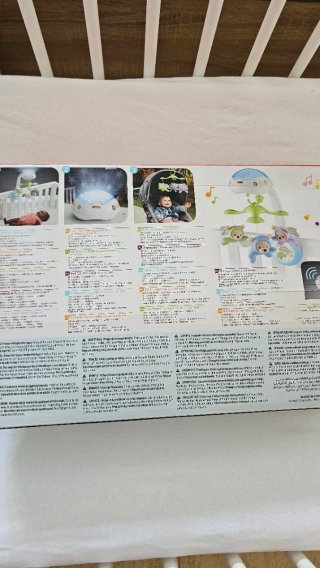 Móvil Cuna Estrellas y Peluches