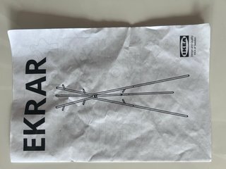 Perchero EKRAR IKEA blanco