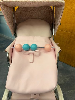 Sillita Bebelux con cesta y fundas