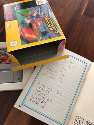 International Superstar Soccer SNES PAL EUR