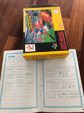 International Superstar Soccer SNES PAL EUR