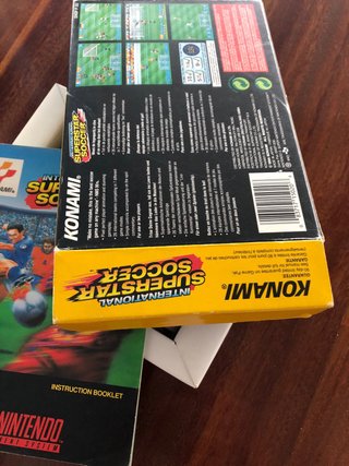International Superstar Soccer SNES PAL EUR