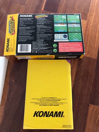 International Superstar Soccer SNES PAL EUR