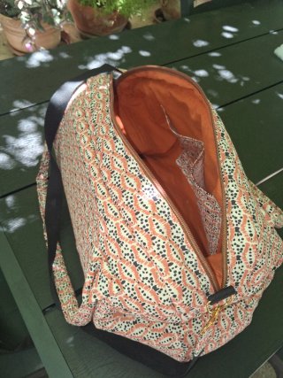 Bolso de viaje estampado