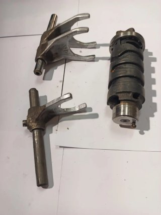 KIT CAMBIO COMPLETO + SELETTORE + FORCELLE