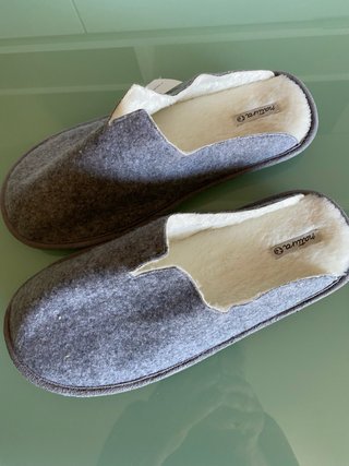 Zapatillas Natura Hombre 44/45 Gris Sin Estrenar