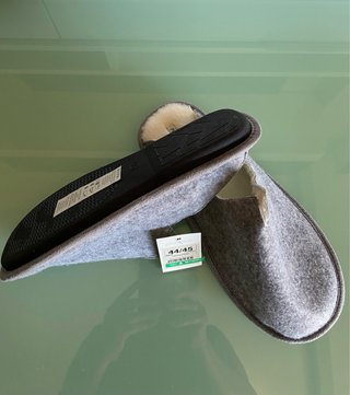 Zapatillas Natura Hombre 44/45 Gris Sin Estrenar