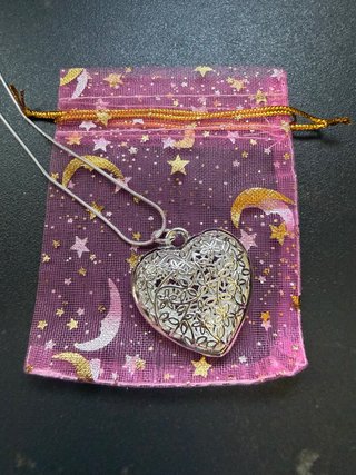 Collar Corazón Plata Mujer