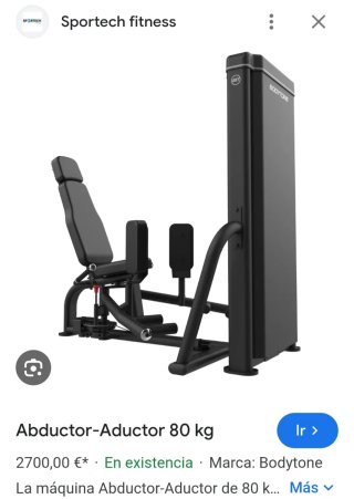 DUAL ADUCTOR Y ABDUCTOR BODYTONE!