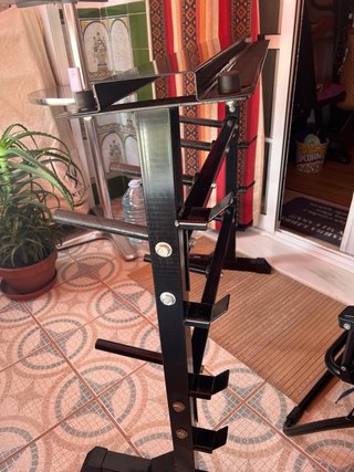 Soporte Mancuernas Gimnasio
