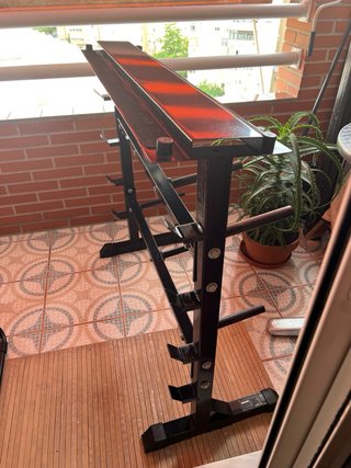 Soporte Mancuernas Gimnasio