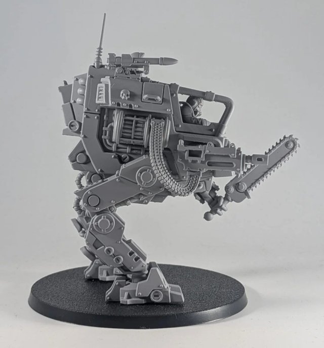 Astra Militarum - Sentinel walker Resina 3D 32m