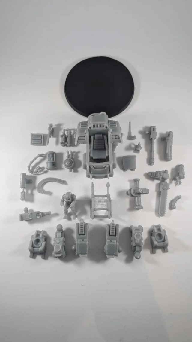 Astra Militarum - Sentinel walker Resina 3D 32m