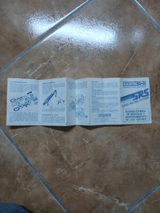 Instrucciones Scalextric SRS Exin