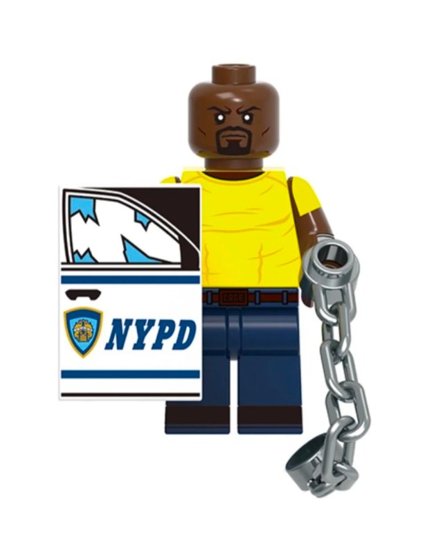 Figura Lego Marvel Luke Cage compatible