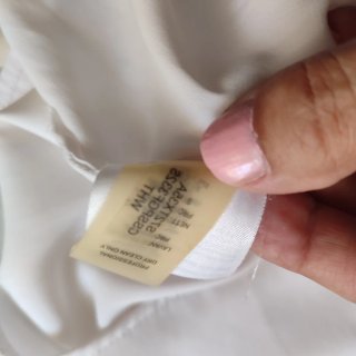 Magnífica Blusa Blanca Calvin Klein Talla XL