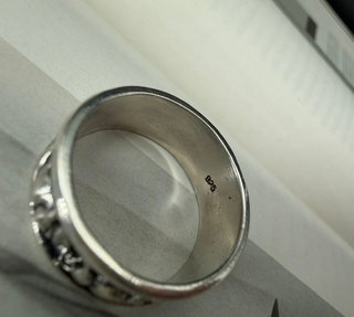 Anillo de plata Tauro y Toro