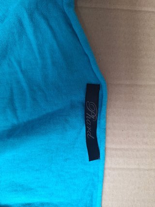 Chaqueta punto mujer azul