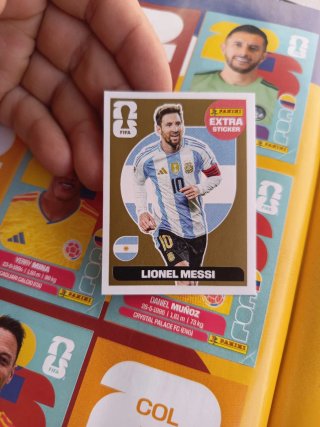 Cromo Lionel Messi Extra FIFA