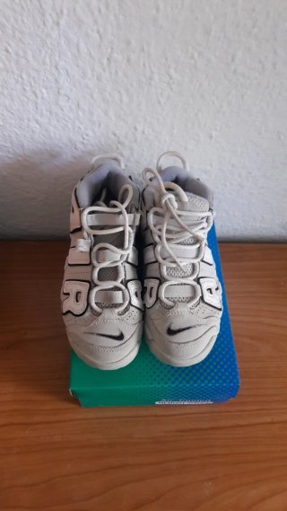 Zapatillas Nike Air Gris y Blanco Talla 33