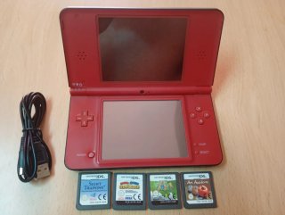 Nintendo DSi XL Edizione Mario Bros Rossa