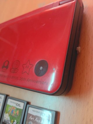 Nintendo DSi XL Edizione Mario Bros Rossa