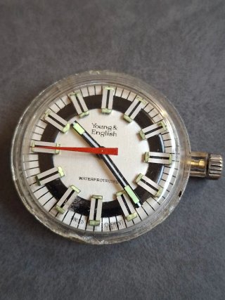 Orologio vintage meccanismo PATENTS PENDING